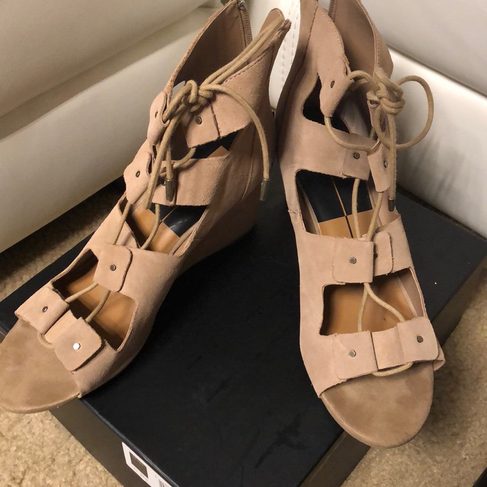 Suede sandals